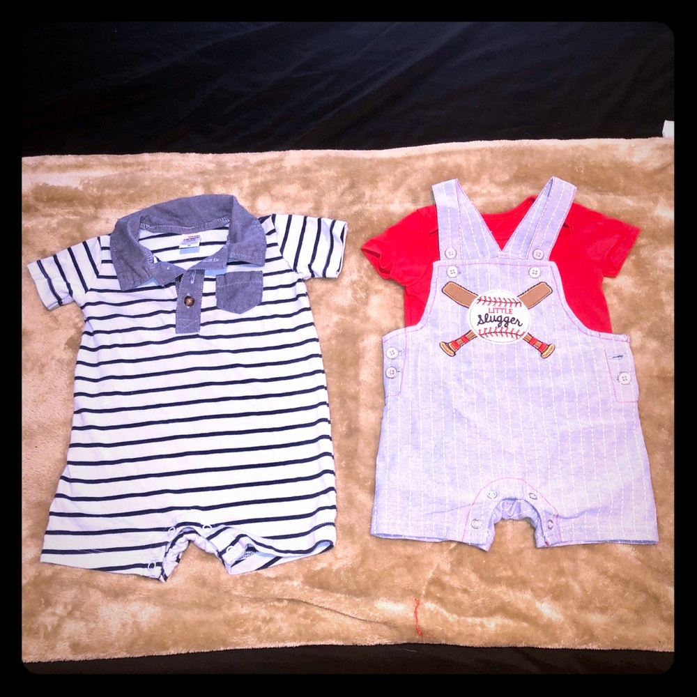9m baby outfits! ⚾️